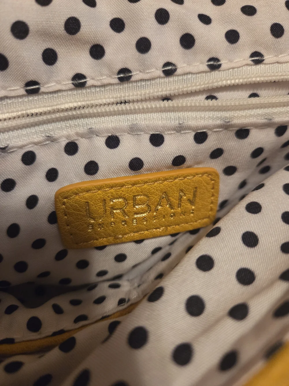 Urban Expressions Yellow Chain Strap Crossbody Bag - Women's Shoulder Purse - Picture 6 of 9